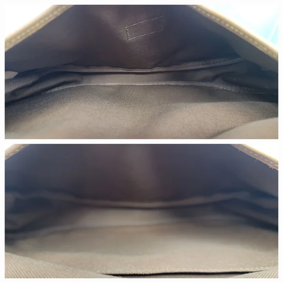 Louis Vuitton Saumur 30 Monogram Canvas Shoulder Crossbody Hand Bag Vintage Auth - Picture 11 of 13